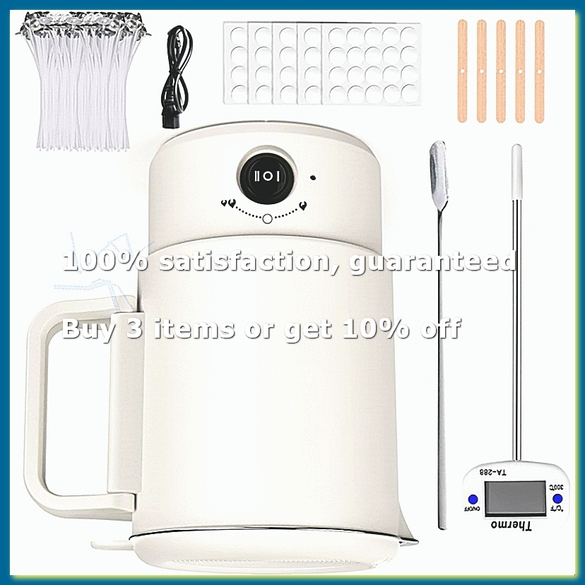 Candle Making Thermometer - Kit de olla eléctrica para derretir