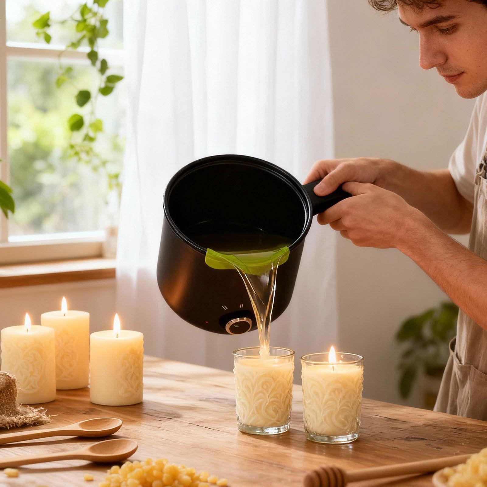 Olla para Derretir Cera de 1.5 - Candle Making Thermometer reseña y precio