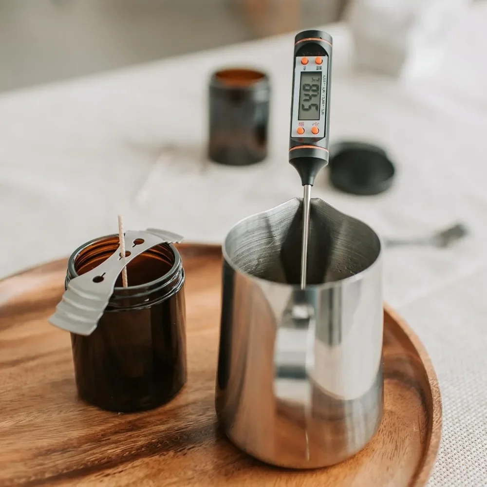 Olla para derretir cera de 400 - Candle Making Thermometer reseña y precio